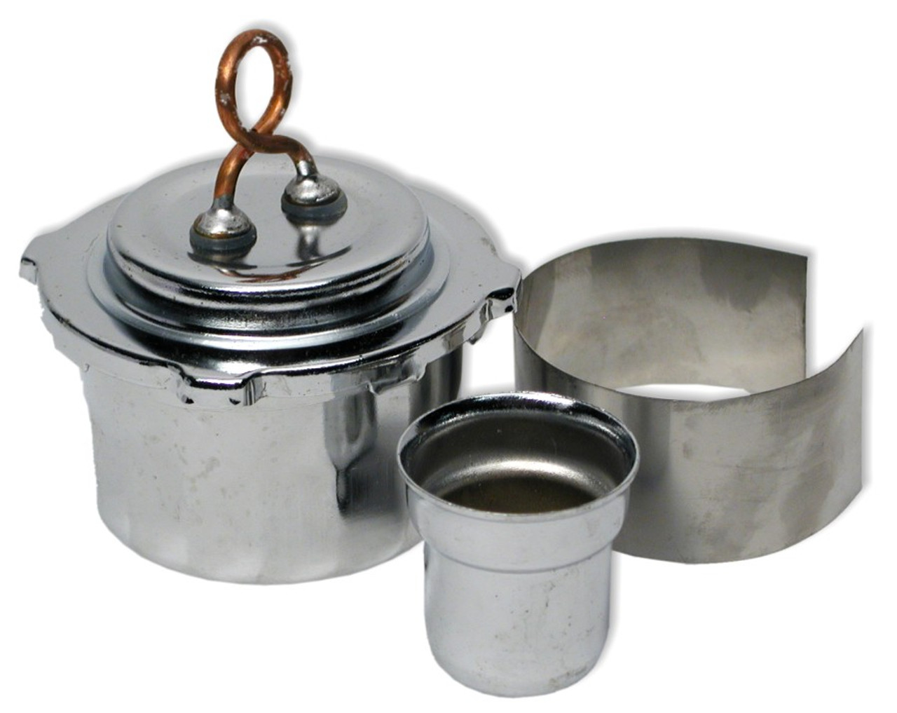 1 Set Stainless Steel Fuel Box Alcohol Stove Wick Multi-use Fuel