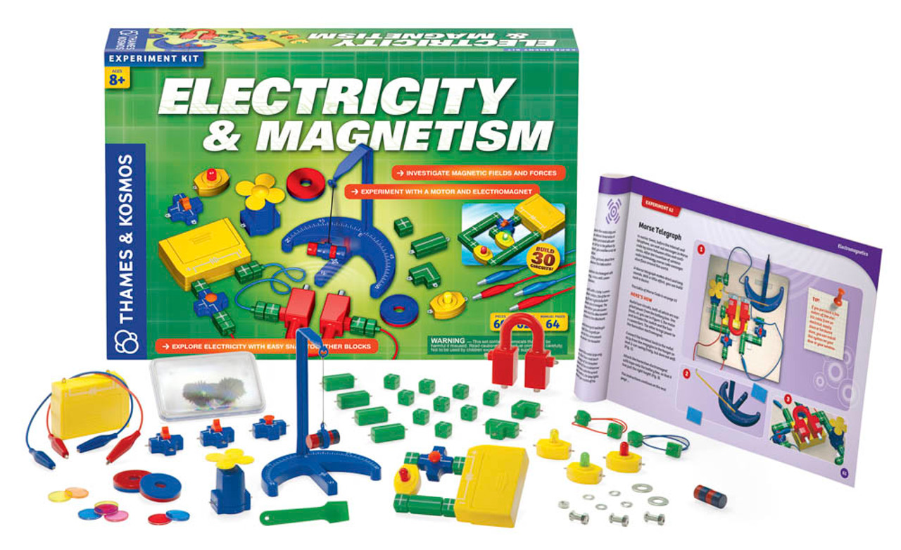 Bevæger sig ikke fløjl Plakater Thames & Kosmos Electricity & Magnetism Kit for Kids