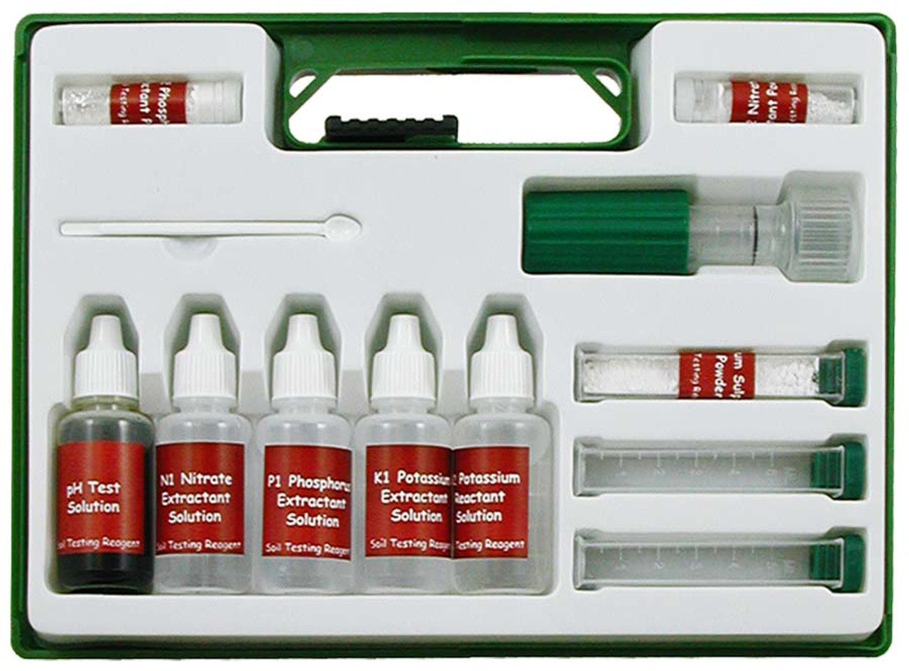 how to use a soil test kit