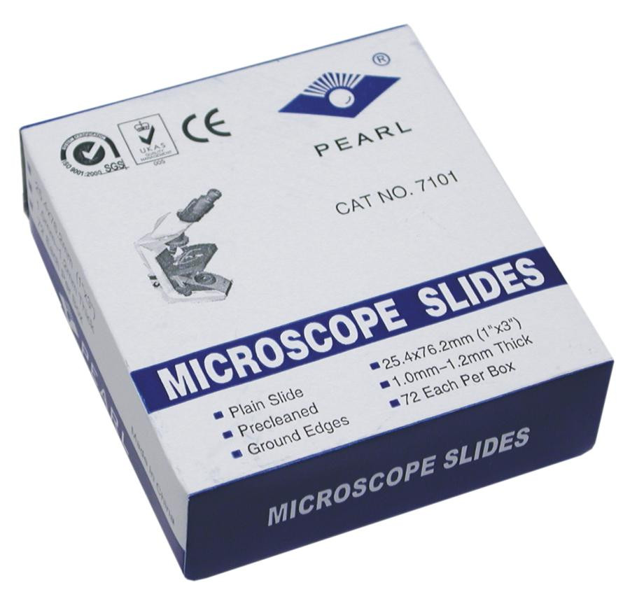 Microscope Glass Slides | 72 Blank | Home Science Tools