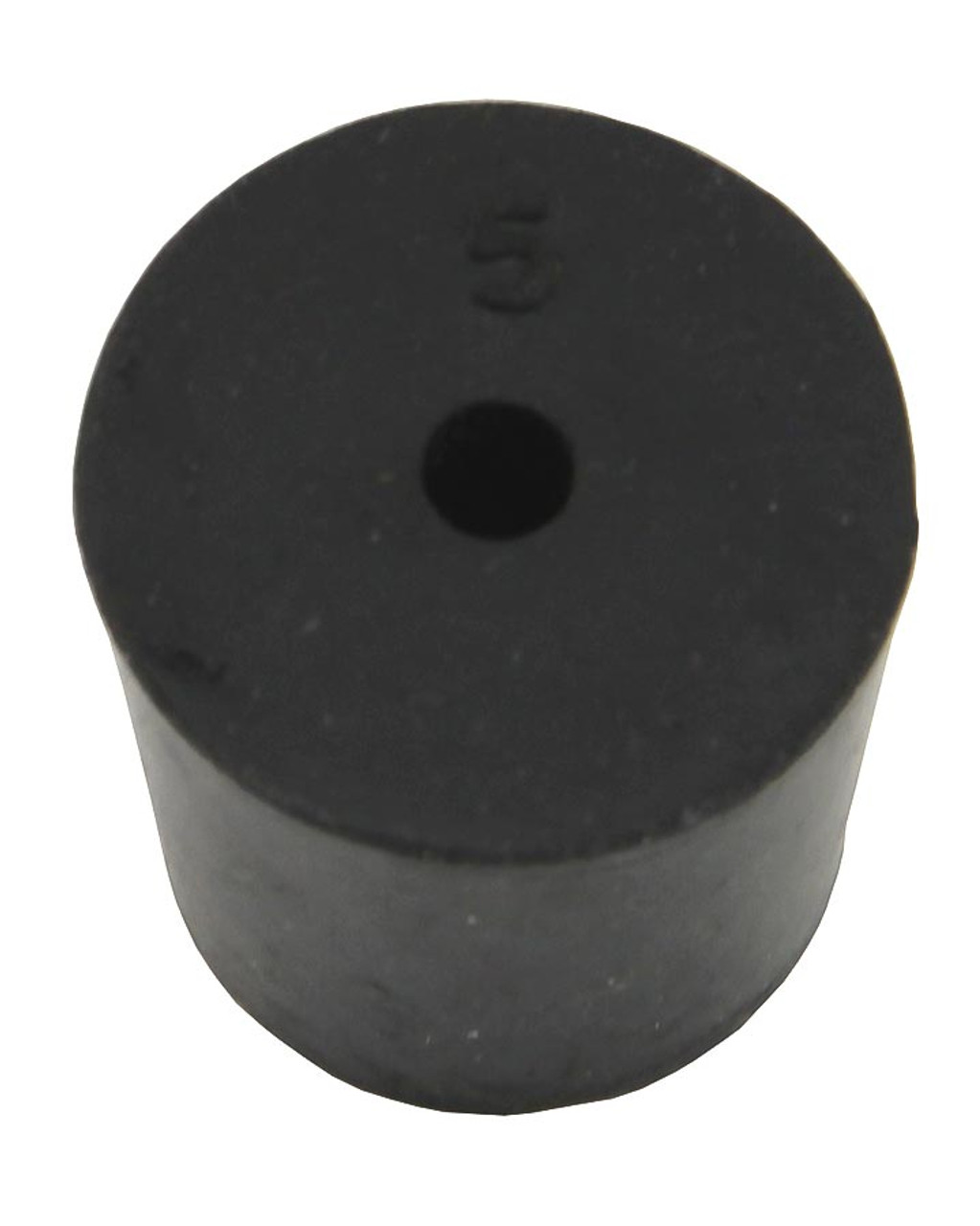 Rubber stopper, No. 5, 1hole