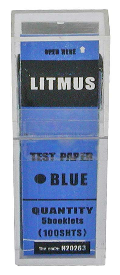 Blue Litmus Paper Litmus Strips & Test