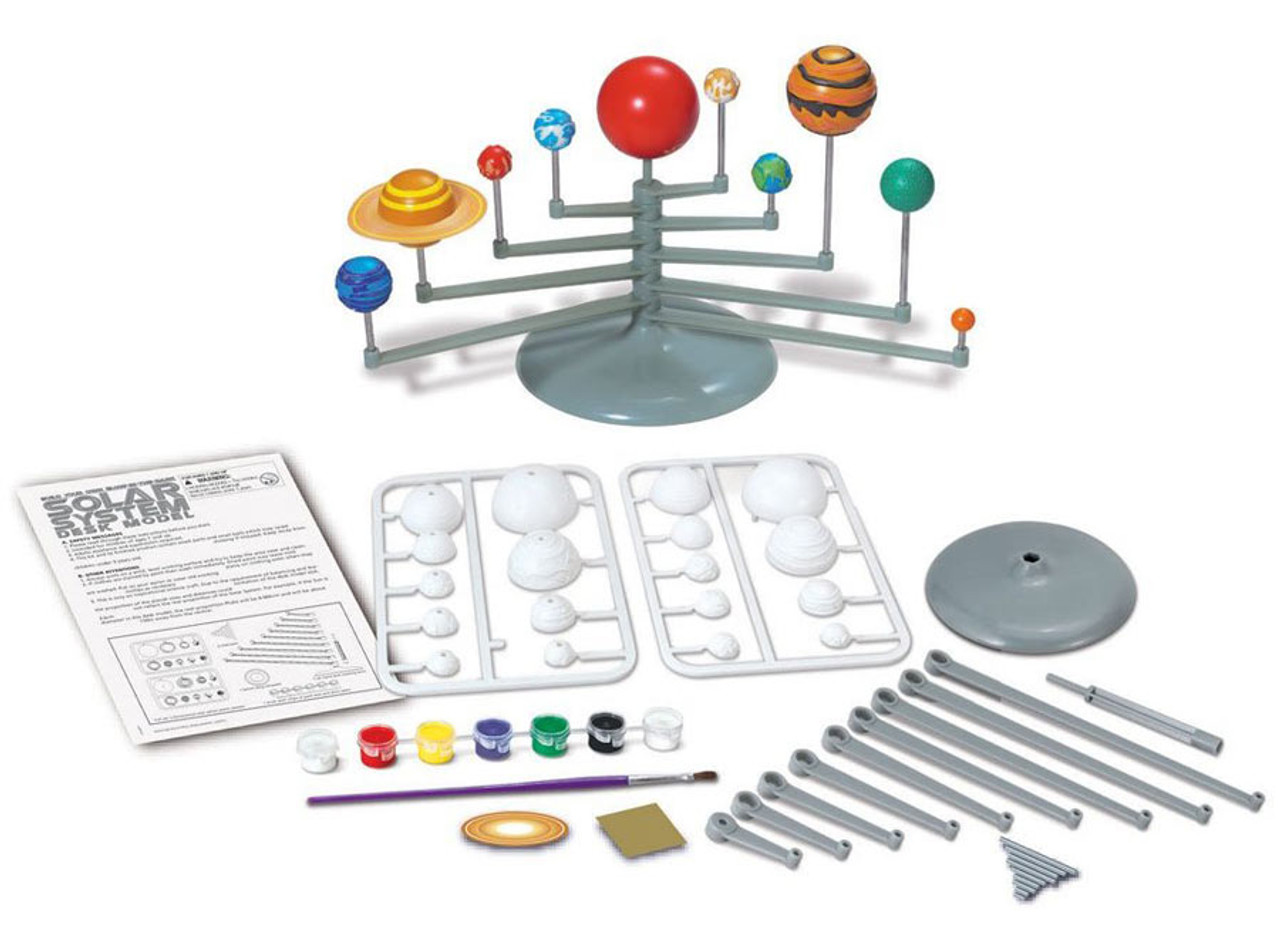 Solar System for Kids Science Experiments Model Building Kit, Glow in The  Dark Paint Crafts Stem Projects for Kids Ages 8-12 Educational Learning  Toys