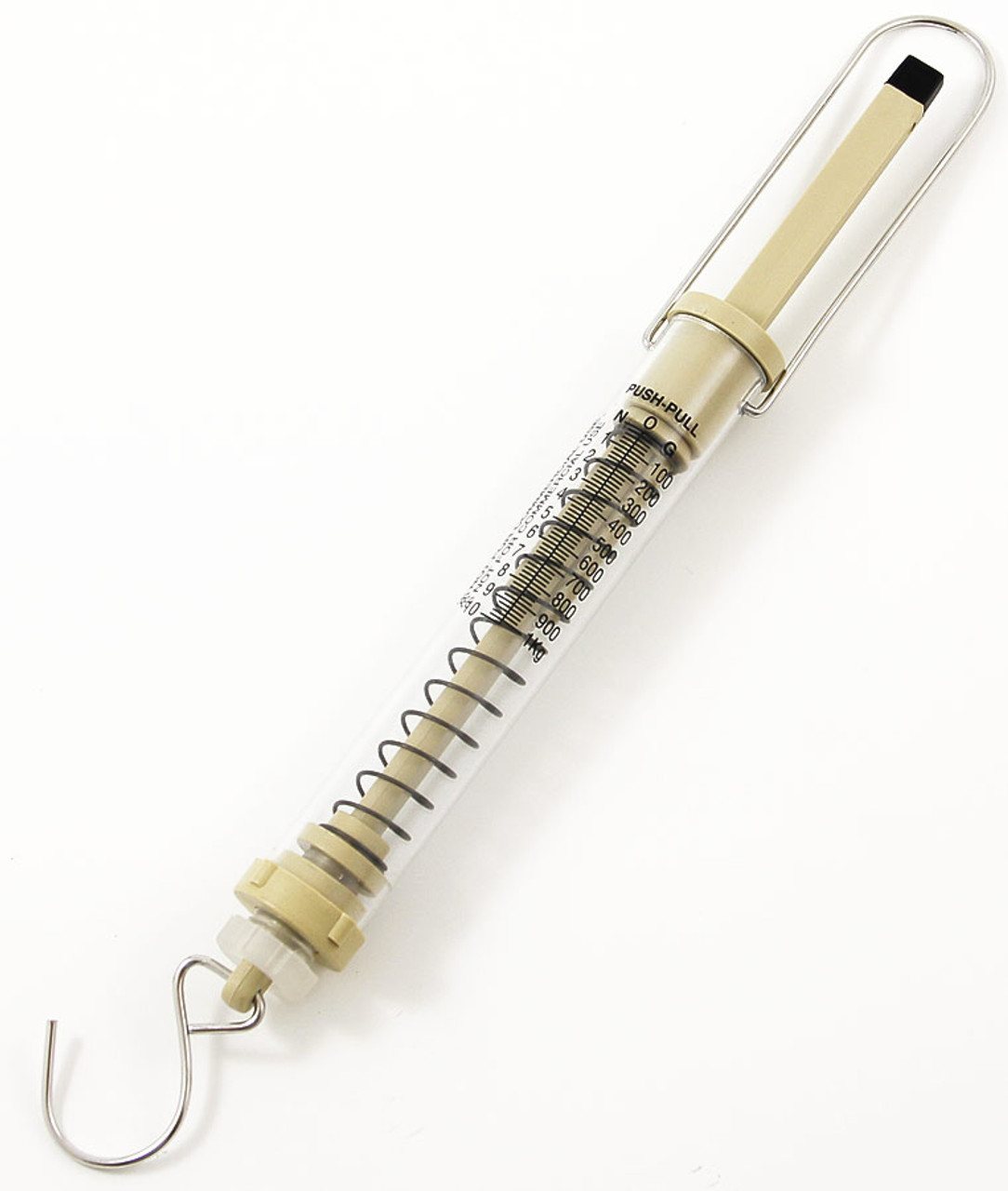 1000 g/10 Newton Tubular Push Pull Spring Scale