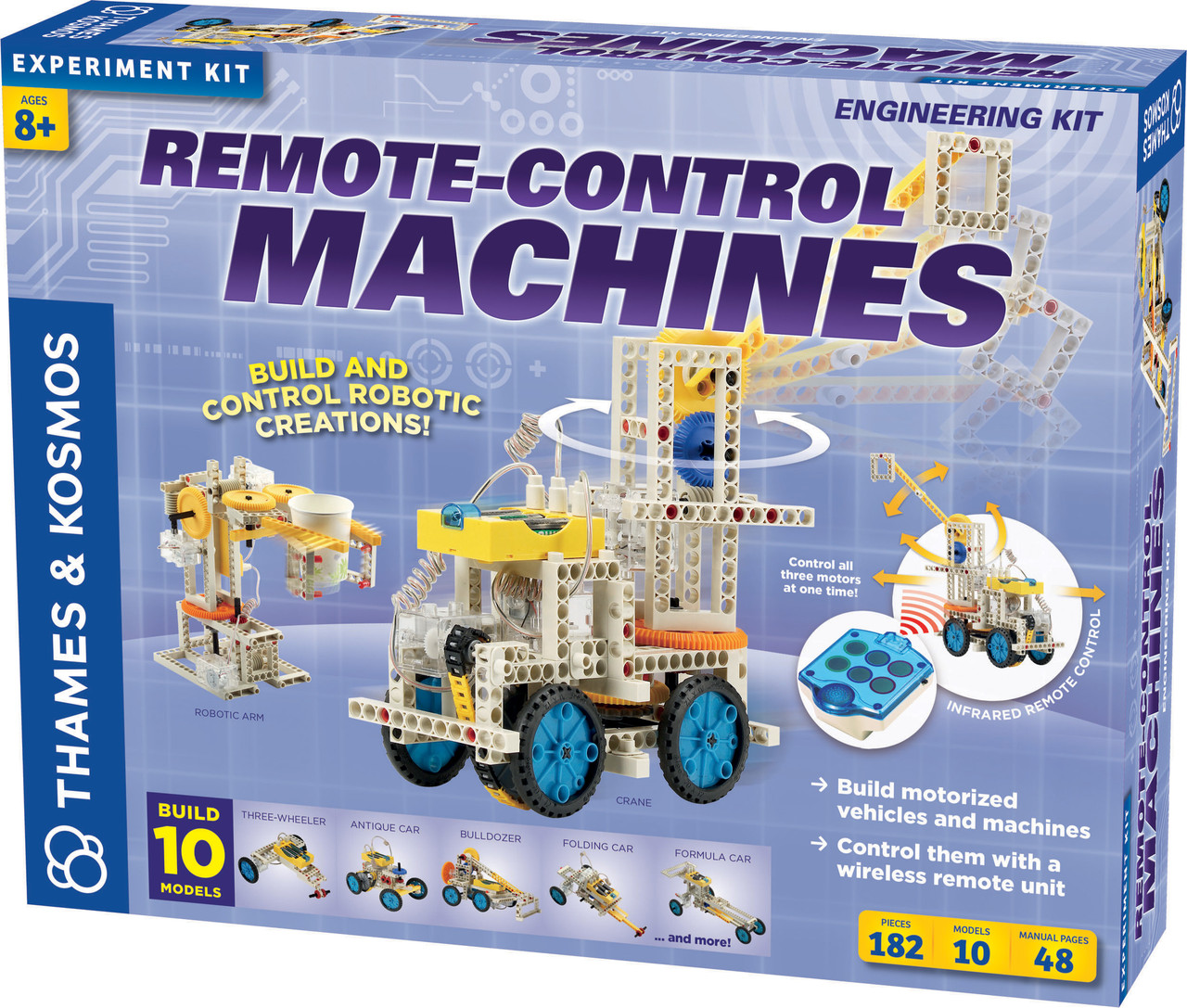 Thames and kosmos remote control machines construction sales vehicles manual