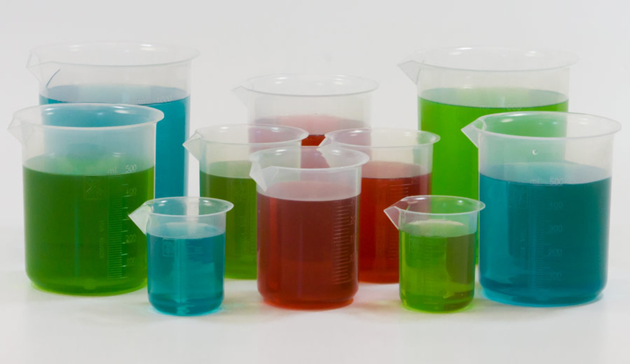 Plastic Lab Beakers Plastic Measuring Beaker Sizes 50 Ml To 1000 Ml