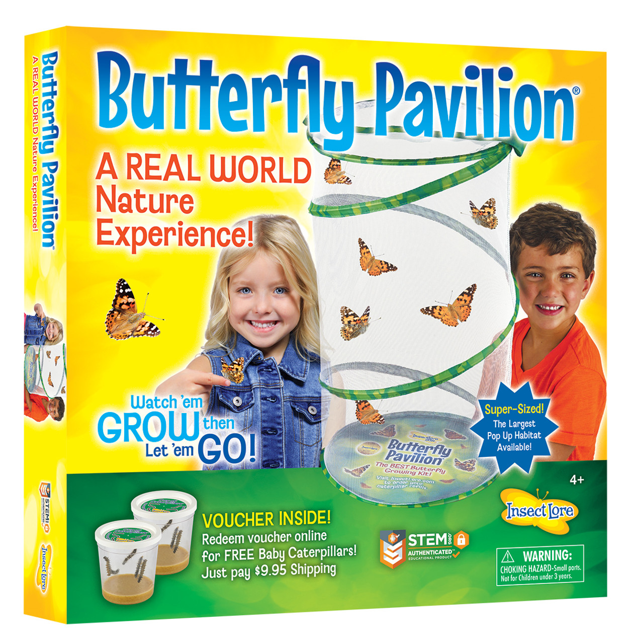 Pop-up Butterfly Butterfly Pavilion Kit: Included Habitat