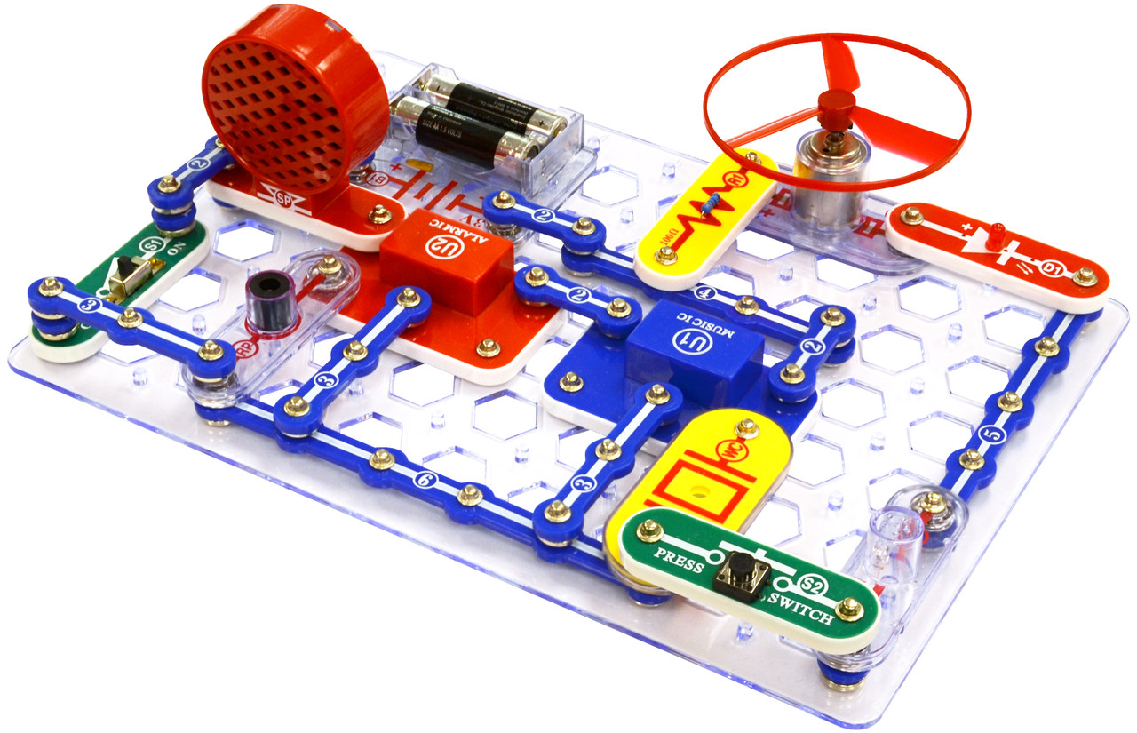 Snap Circuits Jr. 100-in-1 Experiments Kit - RobotShop