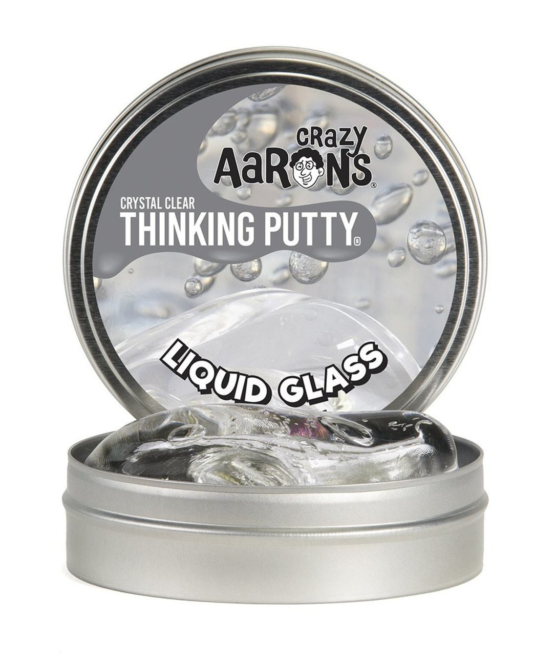 Vat19.com - Liquid Glass Putty is crystal clear when at rest and becomes  cloudy when played with (don't worry though, it quickly returns to its  pristine state!)