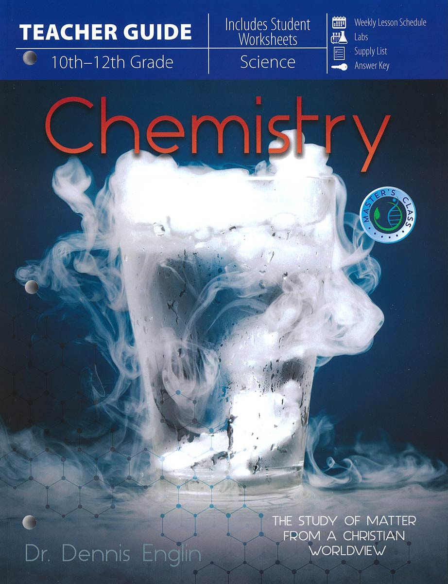 Master Books Chemistry Teacher S Guide Homeschool