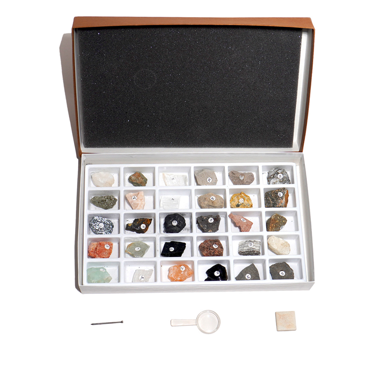 Rock and Mineral Samples Box Kit | Home Science Tools