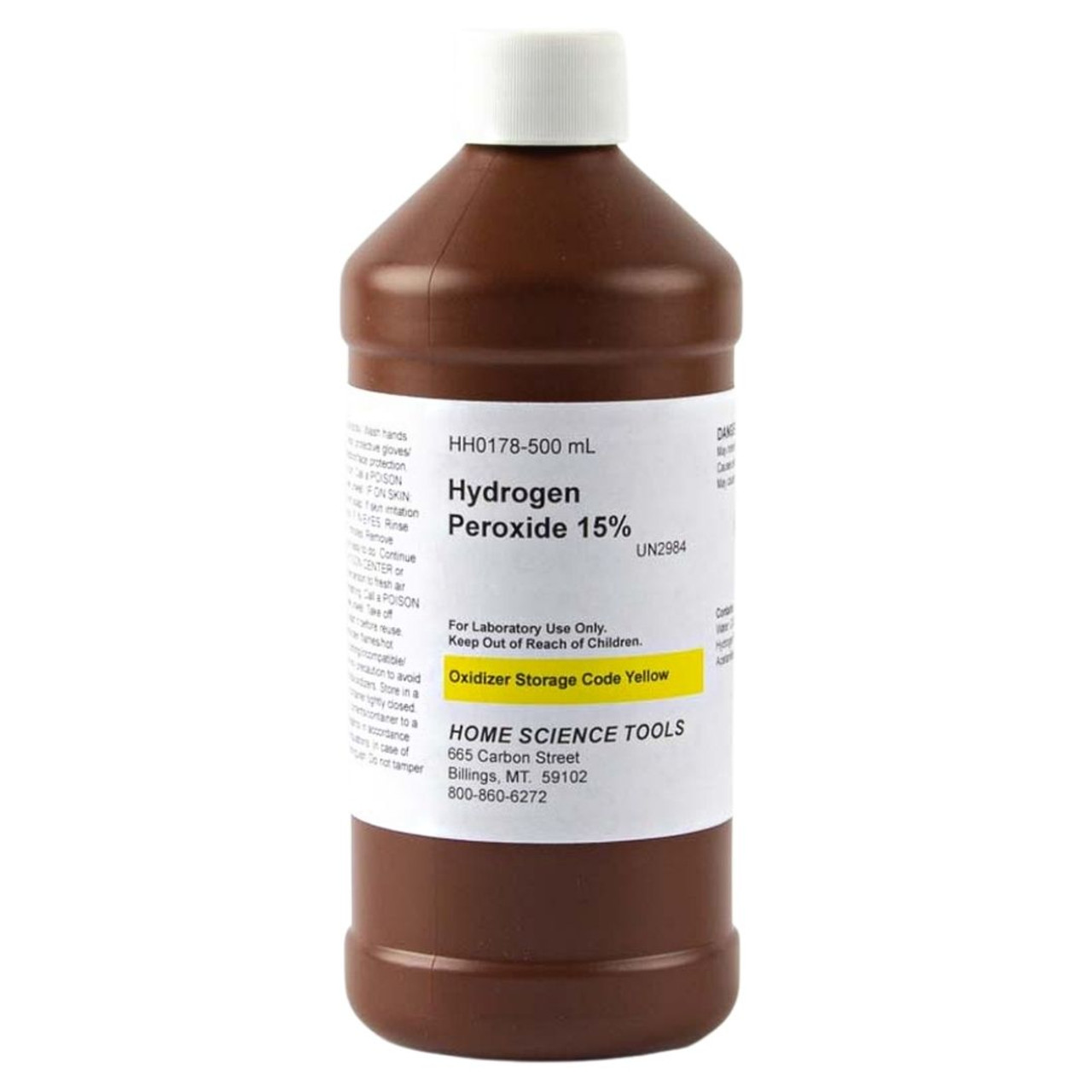 Hydrogen Peroxide, 500 ml, 15% Solution