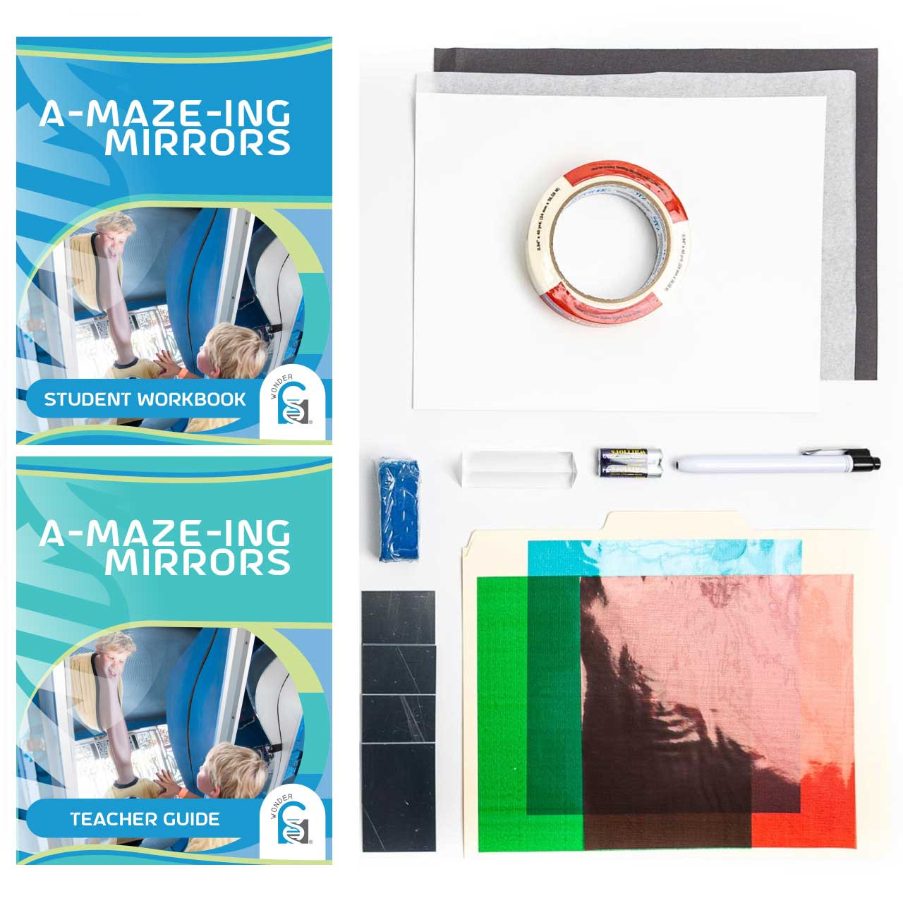 Elementary　School　Home　A-Maze-Ing　at　Science　Mirrors　Kit