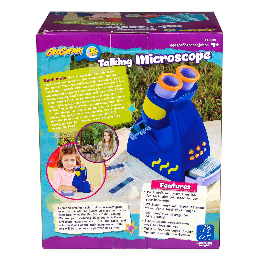 GeoSafari Talking Microscope for Kids | Home Science Tools