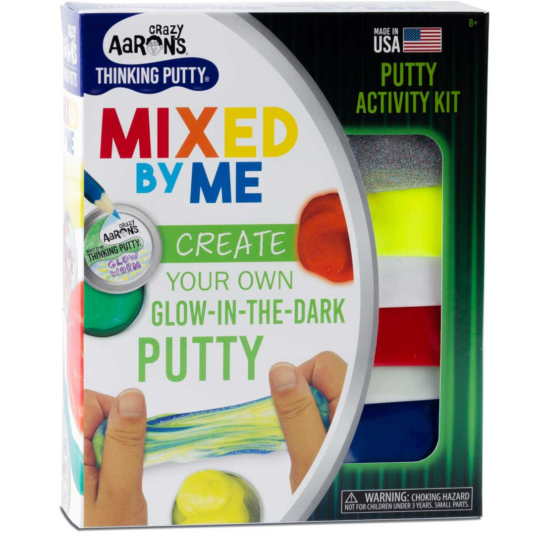 Crazy Aaron's Mixed by Me GlowintheDark Thinking Putty Kit