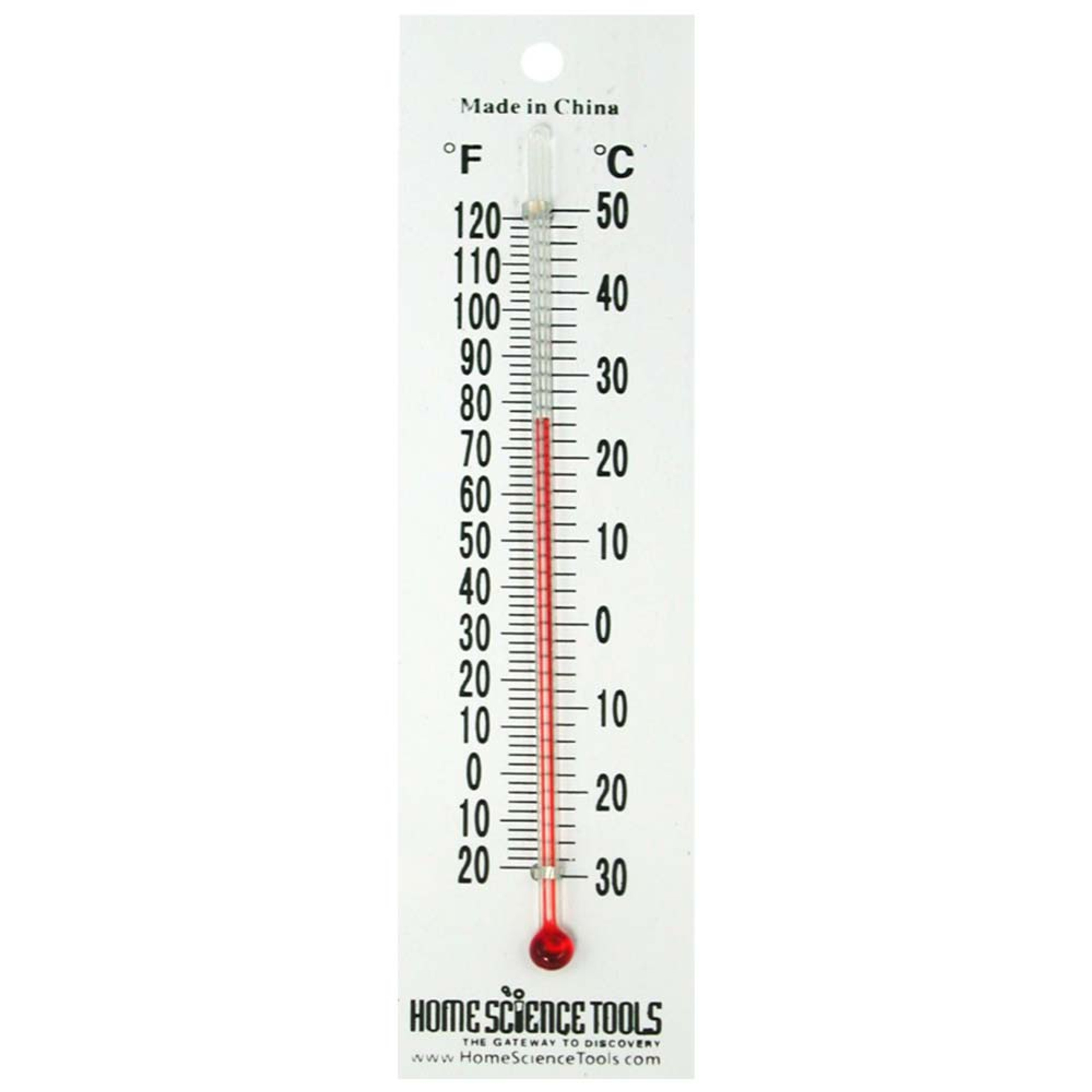 Plastic Thermometer for Students Scientific Thermometer