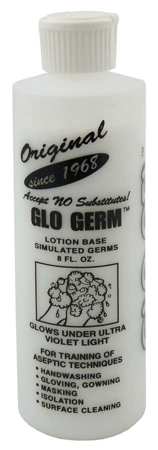 Glo Germ Gel Lotion 8 ounces Home Science Tools