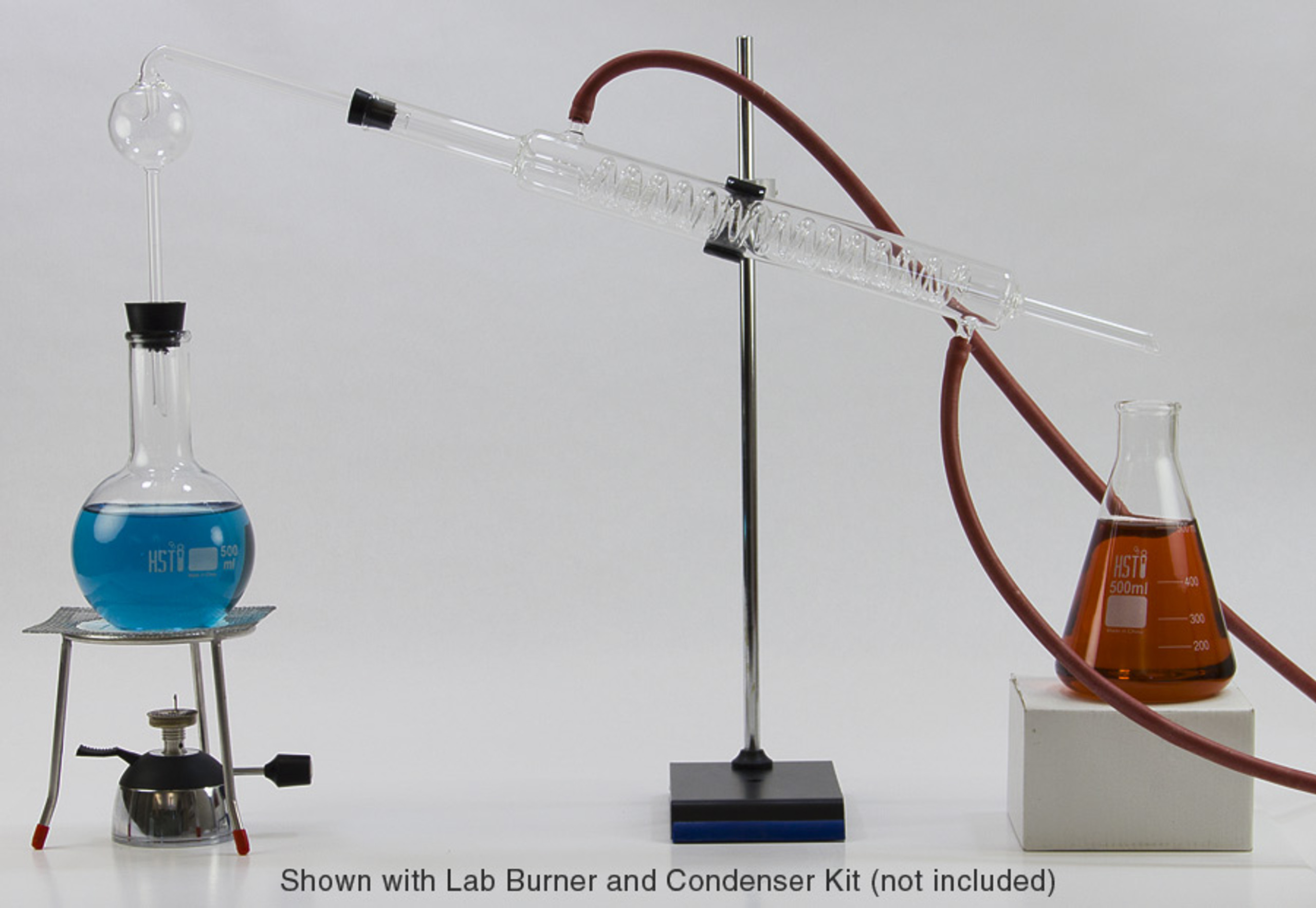 Deluxe Chemistry Apparatus Distillation Kit for Science Labs