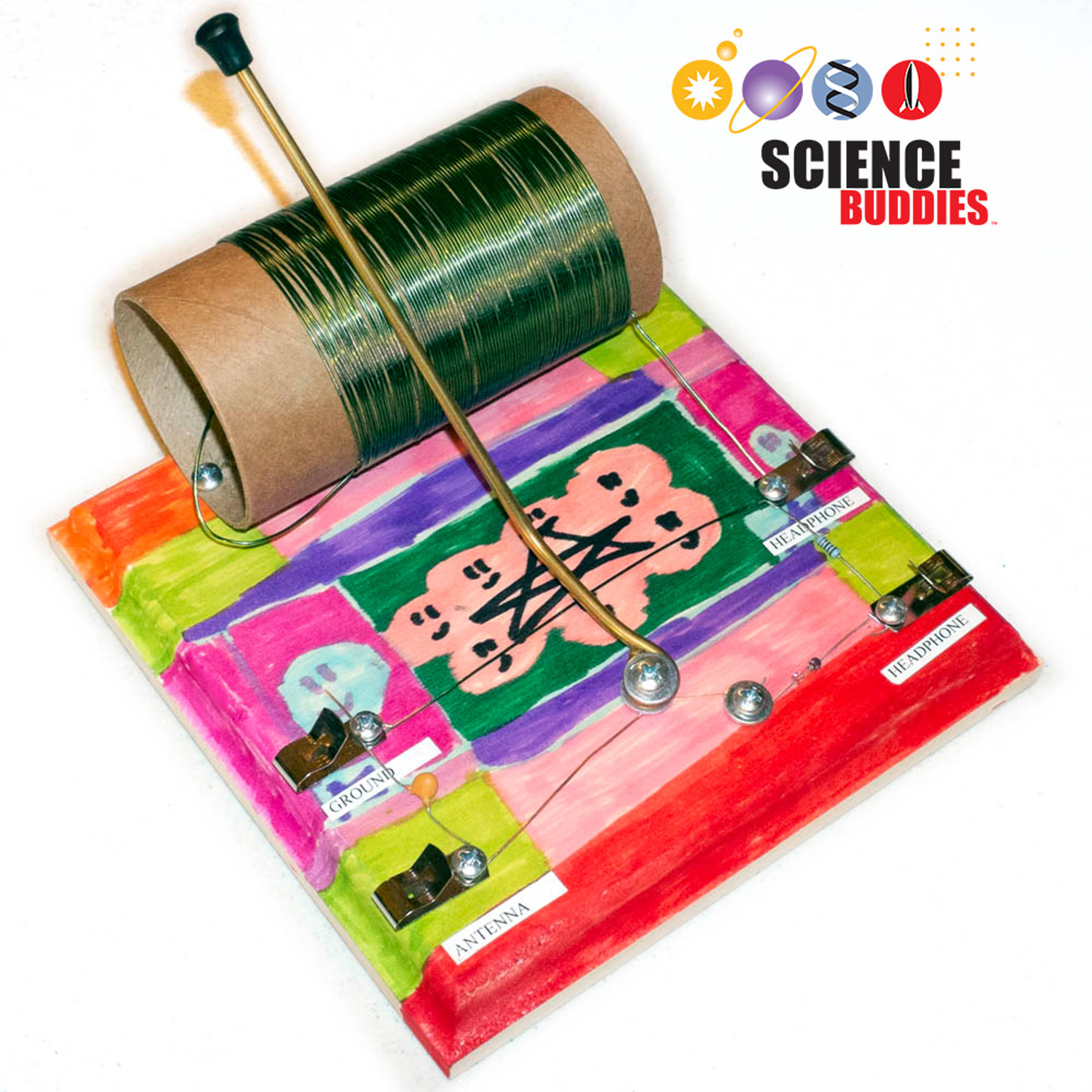 Build Your Own Crystal Radio Kit Science Buddies HST