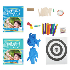 Science Unlocked: Slingshots, Crossbows, and Catapults, Oh My! Kit Contents