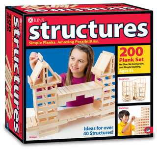 KEVA Structures 200 Plank Set