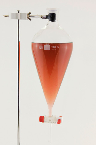 Separatory Funnel, 1000 ml Squibb style