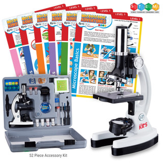 Kids Beginner Microscope STEM Kit