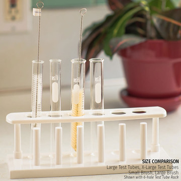 small glass test tubes