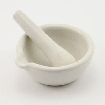 Mortar and Pestle, Porcelain, 130 mm Diameter, 320 ml volume