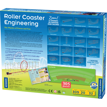 Science Buddies Paper Roller Coaster Kit