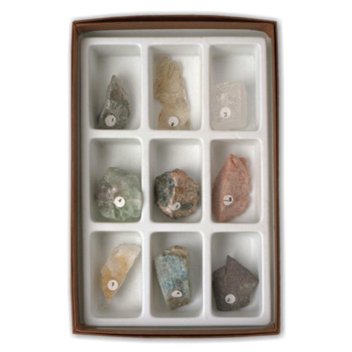 Mohs Hardness Scale Set 9 Minerals Grades 4 12