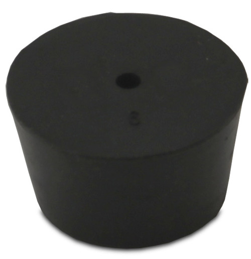 Rubber Stopper, #9, 1-hole