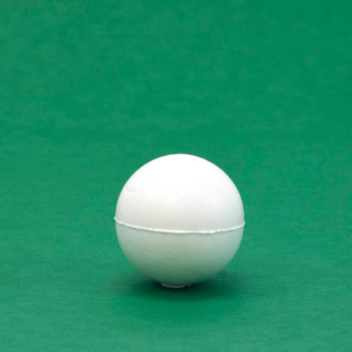Styrofoam ball, 1.5" diameter, individual