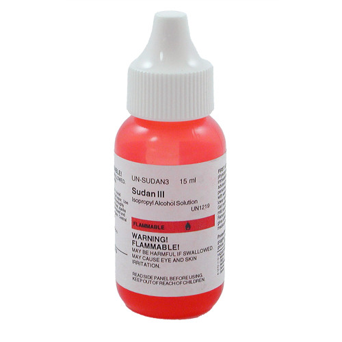 Sudan III Stain, solution, 15 ml