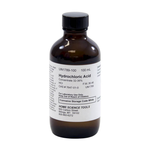 Hydrochloric Acid, 12 Molar, 100 ml