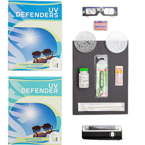 Science Unlocked UV Defenders books and kit materials