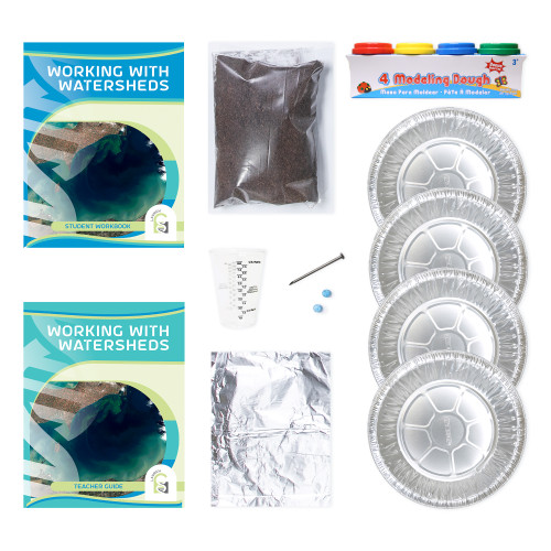 Science Unlocked Working With Watersheds books and kit materials