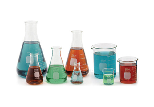 Hand-Blown Research Chemistry Laboratory Glassware & Glass-Blowing Supplies