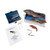 Image of Apologia Biology Dissection Kit contents: Dissecting tools, dissection specimens, dissection guide, and dissecting pan.