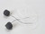 Pith Balls, threaded, 2 pack