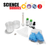 Ferrofluid Nanotechnology Kit contents: ferrofluid, magnet, disposable pipets, petri dishes, graduated cylinder, and disposable gloves