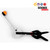Ping Pong Catapult Kit: the assembled catapult with its arm and clip