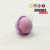 Bath Bomb Science Kit: a pink bath bomb after being pressed in a mold