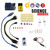 Image of Science Buddies Arduino Starter Kit contents: Arduino breadboard, potentiometer, resistor and jumper wires