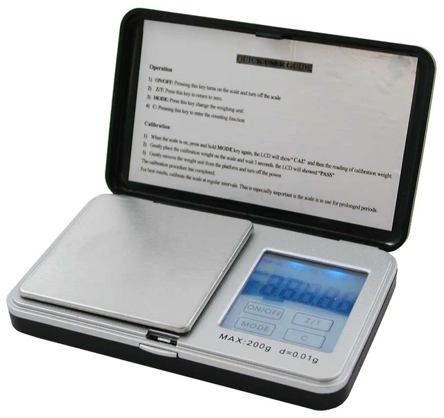Digital Pocket Scale - 500* .1 Gram Scale