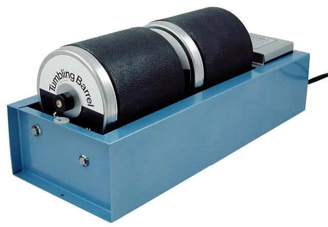 Machine à Polir Lortone 3A - Tambour De 0,8 Litre - Pour Pierres Et Métaux - Fabriquée USA