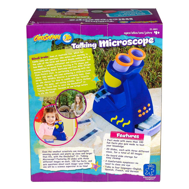 GeoSafari Talking Microscope for Kids | Home Science Tools
