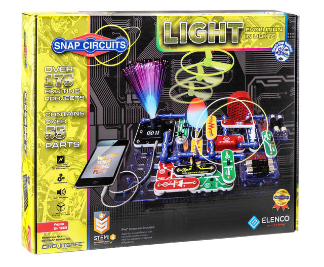 知育玩具 Snap Circuits Pro 500 Snap Circuits Pro 500 Electronic Experiments Kit | STEM Kids