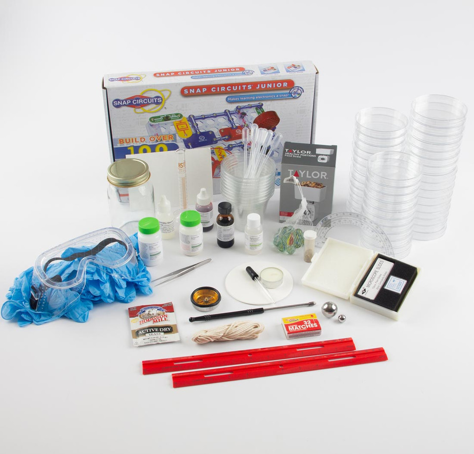 Blocks Science Set Real Science 4 Kids | Exploring the Building Blocks of Science Kit: Book 6