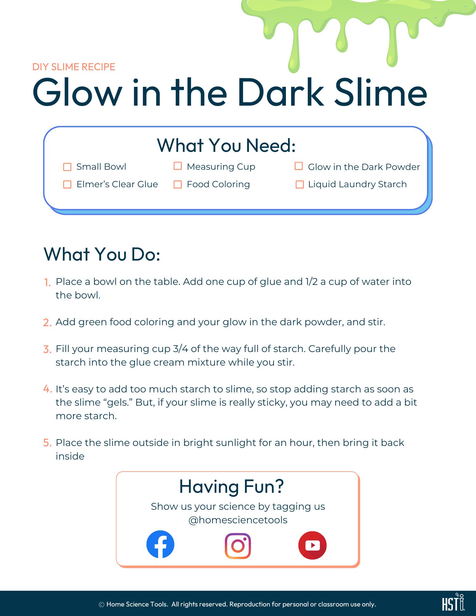 DIY Kid's Worry-Free Slime Recipe: Elmer's Official Slime Recipe